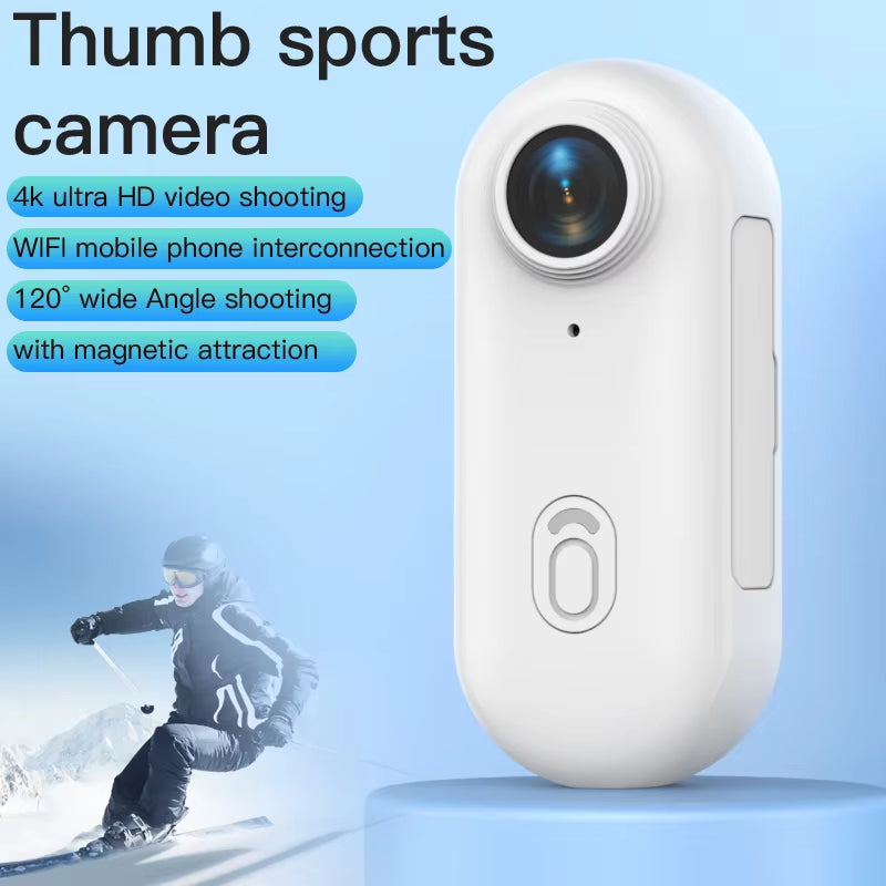 4K UHD Mini Vlog Camera Wireless Wifi Sports Action Camera small pocket Photography Videography Portable Camera